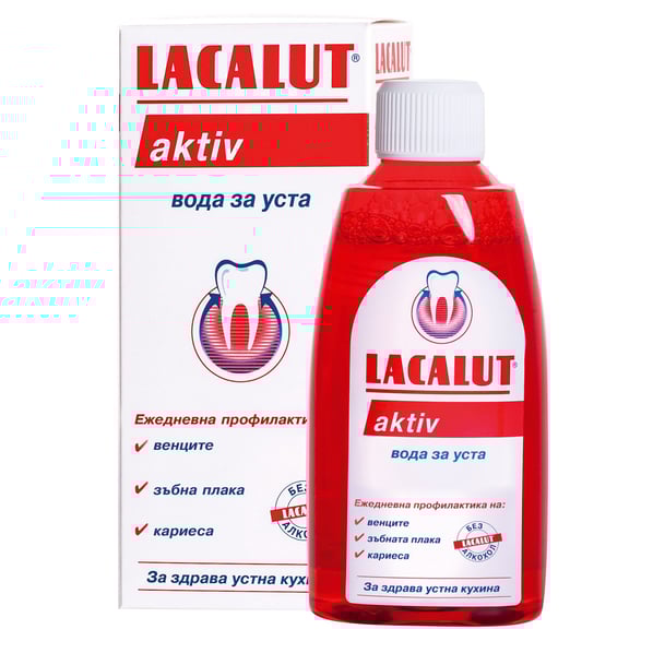 Lacalut АКТИВ С/У ПЛАКИ 300мл.