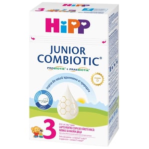 HiPP Junior Combiotic 3 Преходно мляко 12+ месеца х500 г
