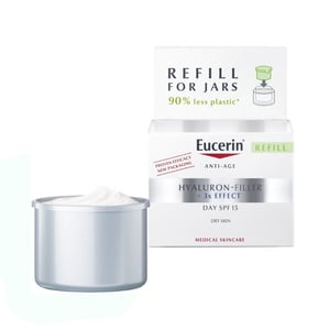 Eucerin Hyaluron-Filler Дневен крем за суха кожа SPF15 пълнител х50 мл