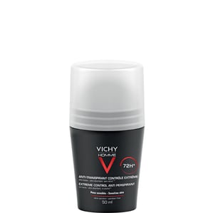 Vichy Homme Екстремен рол-он дезодорант против изпотяване за мъже 72 часа х50 мл