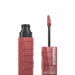 Maybelline SuperStay Vinyl Ink Течно червило за устни с гланцов завършек 35 Cheeky