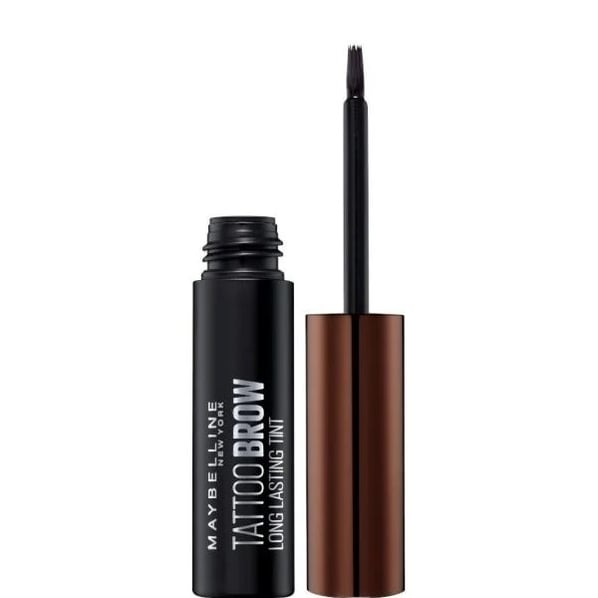 Maybelline Tattoo Brow Отлепящ се полуперманентен гел за вежди цвят Dark Brown