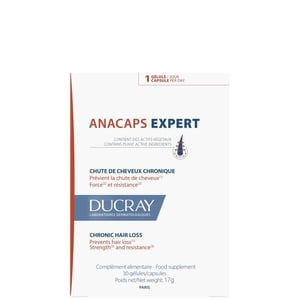 Ducray Anacaps Expert против хроничен косопад х30 капсули