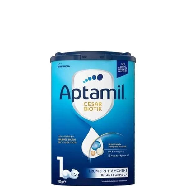 Aptamil Cesar Biotik 1 Адаптирано мляко 0-6 месеца x800 г