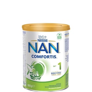 Nestle NAN Comfortis 1 Адаптирано мляко на прах за кърмачета 0-6М  x800 гр
