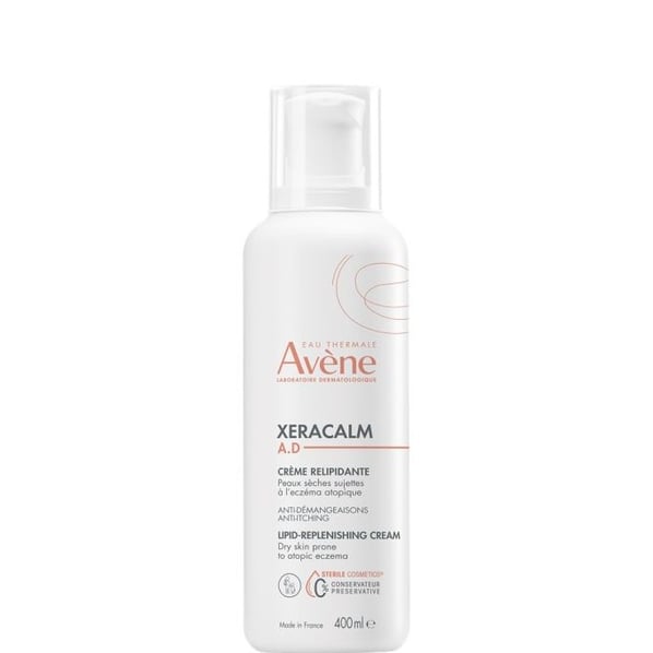  Avene Xeracalm A.D Релипидиращ крем с помпа x400 мл