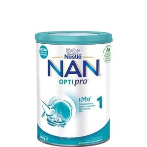 Nestle Nan Optipro 1 HM-O Адаптирано мляко за кърмачета 0-6 месеца x400 г
