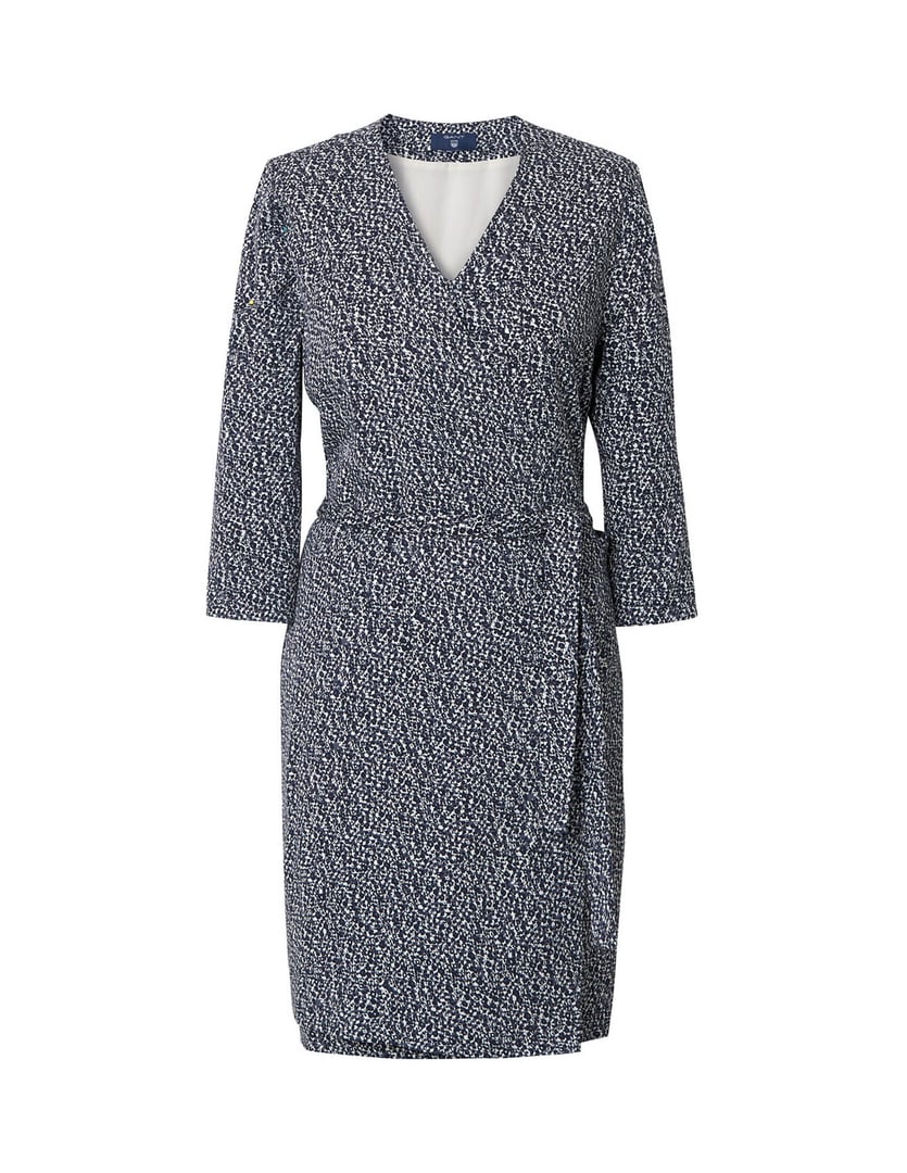 GANT WOMAN ΦΟΡΕΜΑ ΚΡΟΥΑΖΕ ΜΕ 3/4 ΜΑΝΙΚΙ, REGULAR FIT 