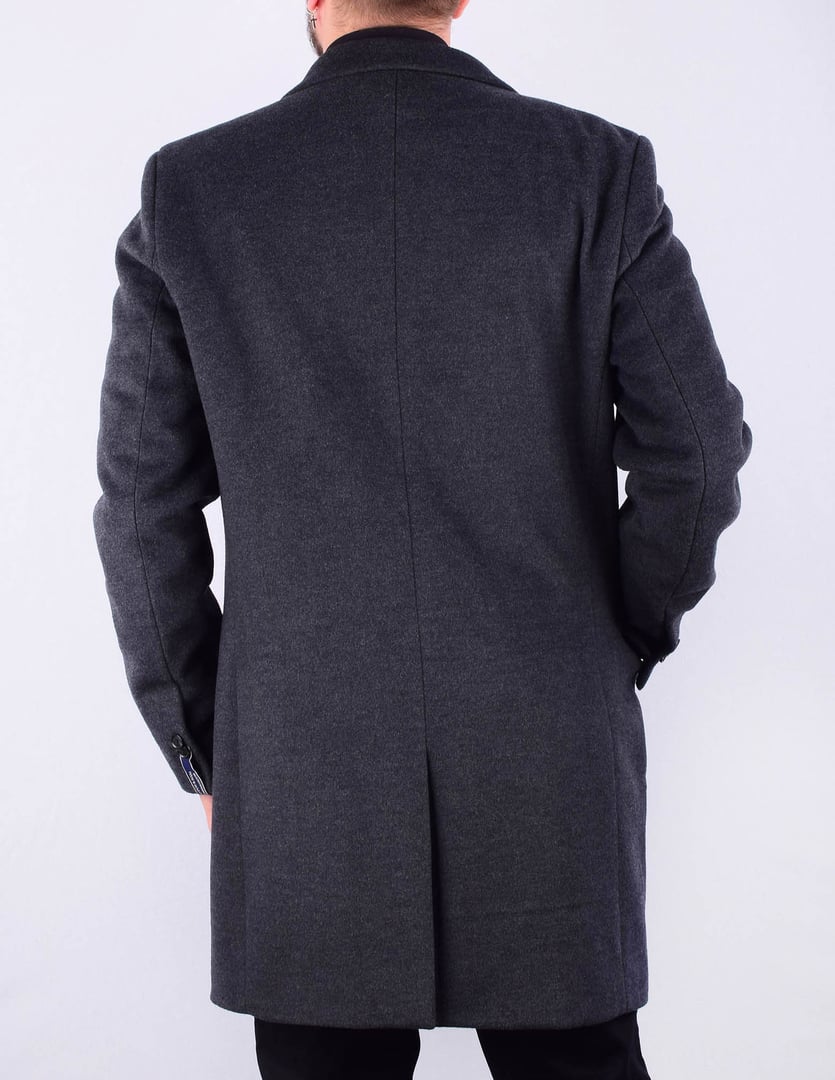 SCOTCH&SODA ΖΑΚΕΤΑ Classic long coat in wool qual