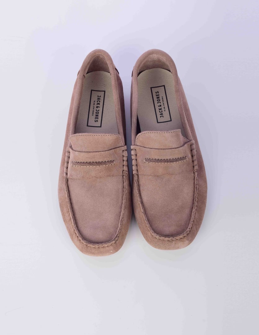 JACK&JONES ΥΠΟΔΗΜΑ LOAFER ΣΟΥΕΤ ΜΠΕΖ