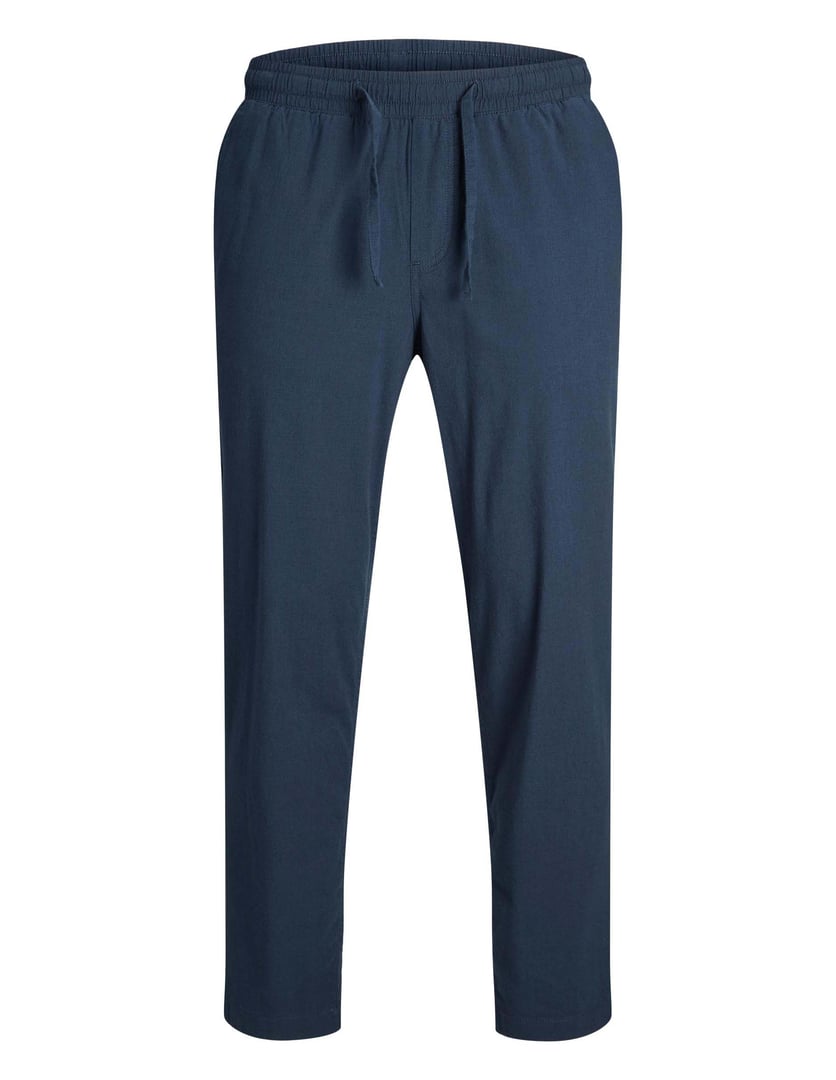 JACK&JONES ΠΑΝΤΕΛΟΝΙ JOGGER 81% ΒΑΜΒΑΚΙ 15% ΛΙΝΟ ΜΕ ΛΑΣΤΙΧΟ