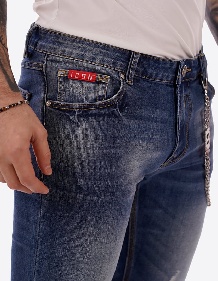 ICON DENIM C/LOGO PICCOLO