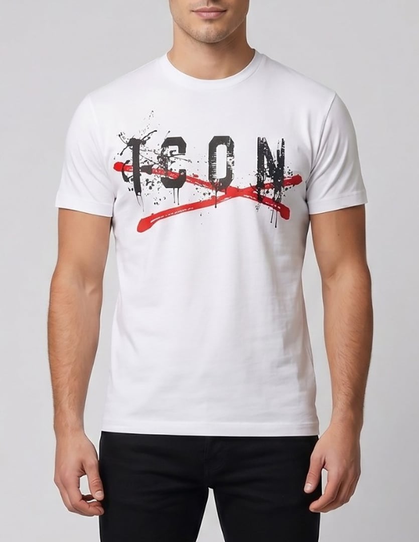 ICON T-SHIRT C/LOGO """"X""""