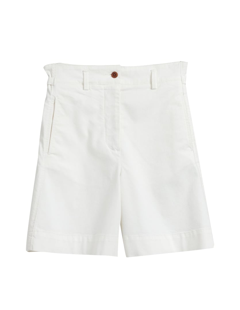 GANT WOMAN "NAUTICAL CANVAS" SHORTS, ΨΗΛΟΜΕΣΟ RELAXED FIT