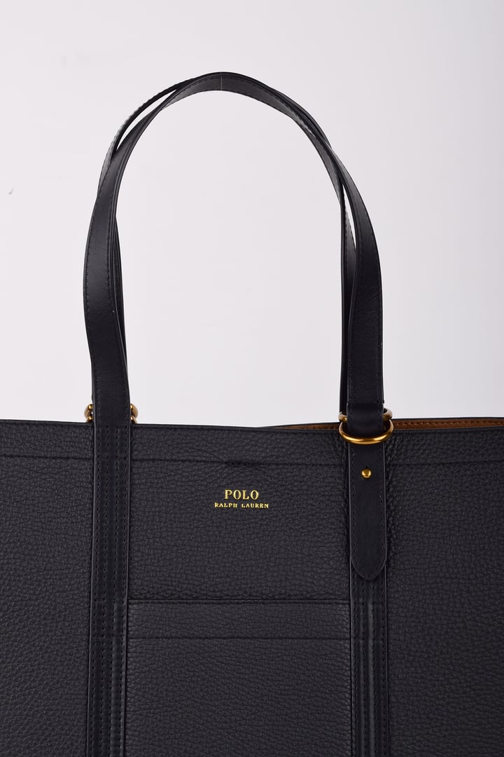 POLO RALPH WOMAN ΤΣΑΝΤΑ ΧΕΙΡΟΣ100%ΔΕΡΜΑ Διαστάσεις 47 x 29 x 13.5 cm