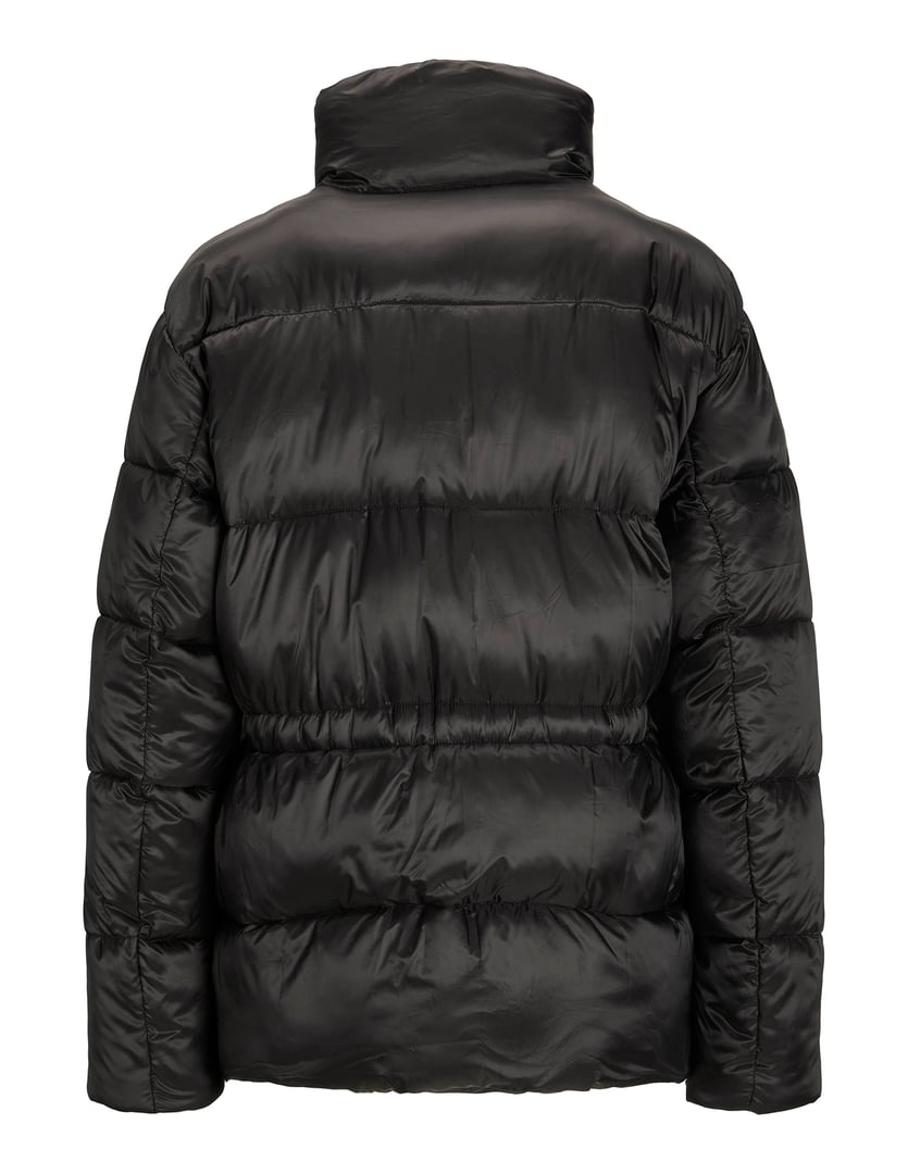 JACK&JONES WOMAN ΜΑΥΡΟ ΜΠΟΥΦΑΝ PUFFER REGULAR FIT