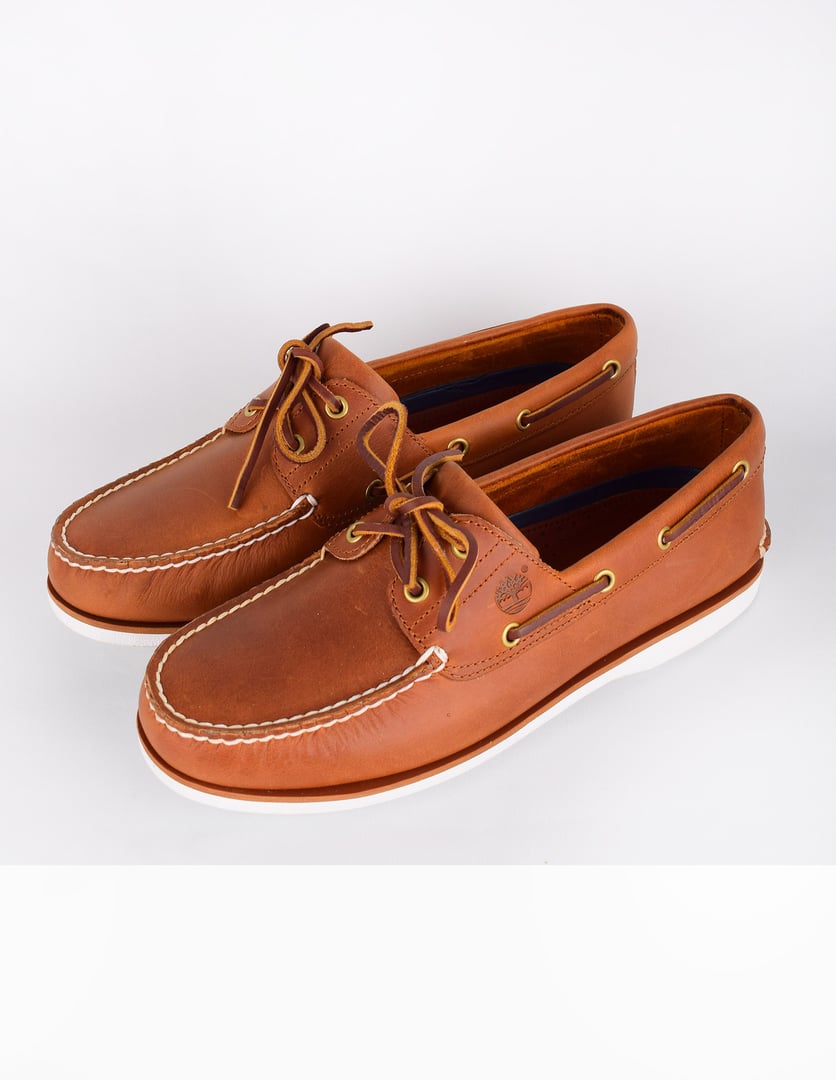 TIMBERLAND BOAT SHOES 100%ΔΕΡΜΑ ΜΕ ΤΥΠΩΜΕΝΟ LOGO ΣΤΟ ΠΛΑΙ