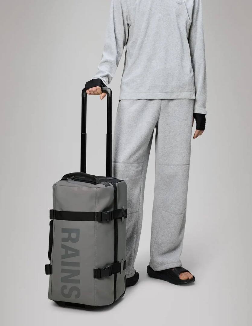 RAINS Texel Cabin Bag W3  Σακ Βουαγιάζ Γκρι Υφασμάτινο Διαστάσεις: 58 x 31 x 26 cm