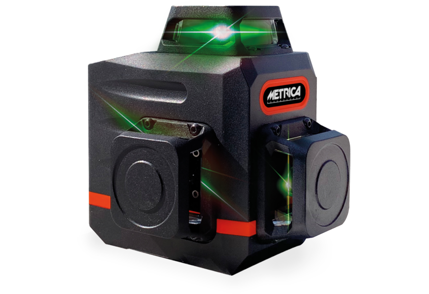 Imagen del producto LASER MINI GREEN 3D 3 PLANOS 360º 30 MTS DE RADIO