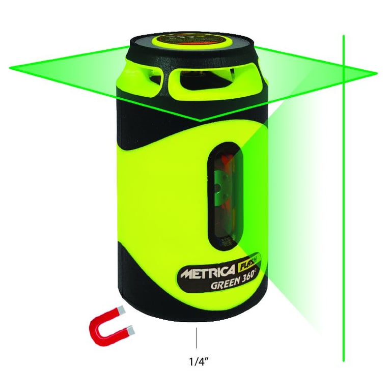 Imagen del producto NIVEL LASER HORIZONTAL 360º VERTICAL 90º