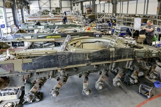 German defence giants battle over military spending ramp-up