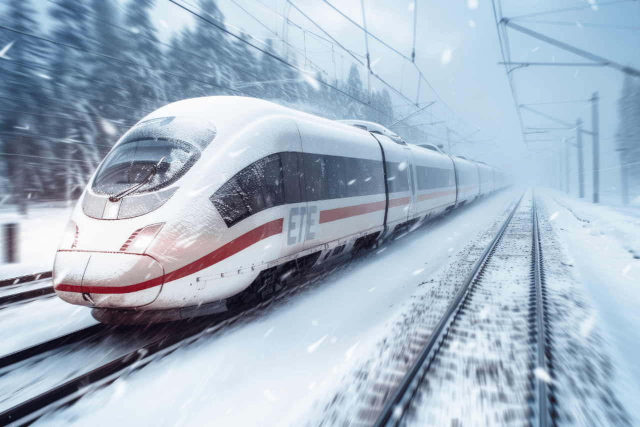 Northern Germany Rail Traffic Slowly Resumes After Storm Elli