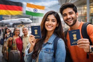 Germany Introduces Visa-Free Airport Transit for Indian Travellers