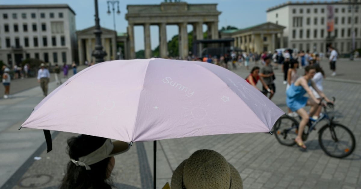 Germany's Historic Heatwave Ends as Storms Sweep In From the West