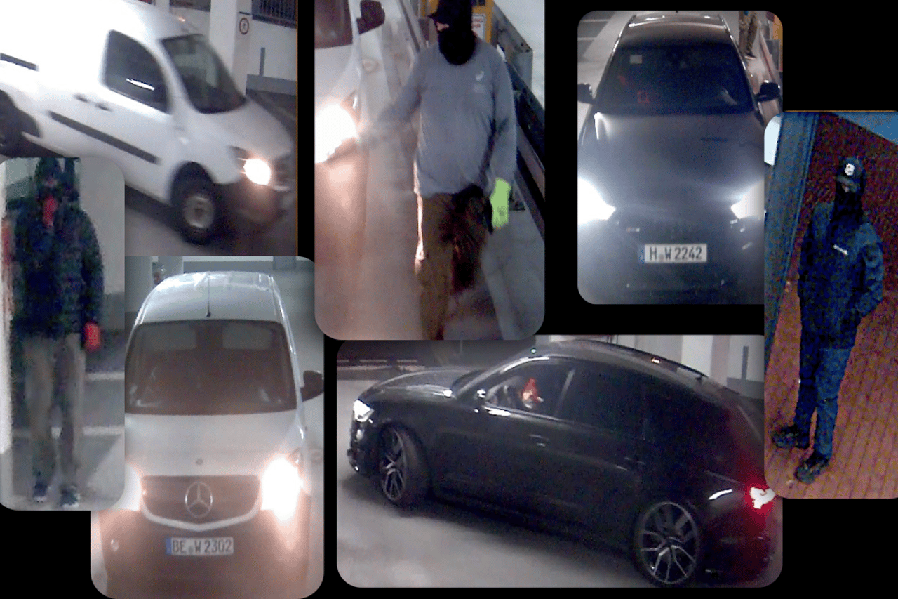 Police Release Surveillance Images After Gelsenkirchen Bank Break-In