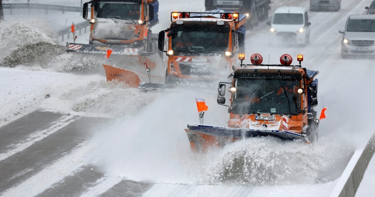 Severe Ice and Up to 25 cm of Snow Expected in Germany