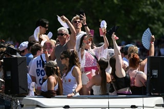 Christopher Street Day Parade Fills Streets of Berlin