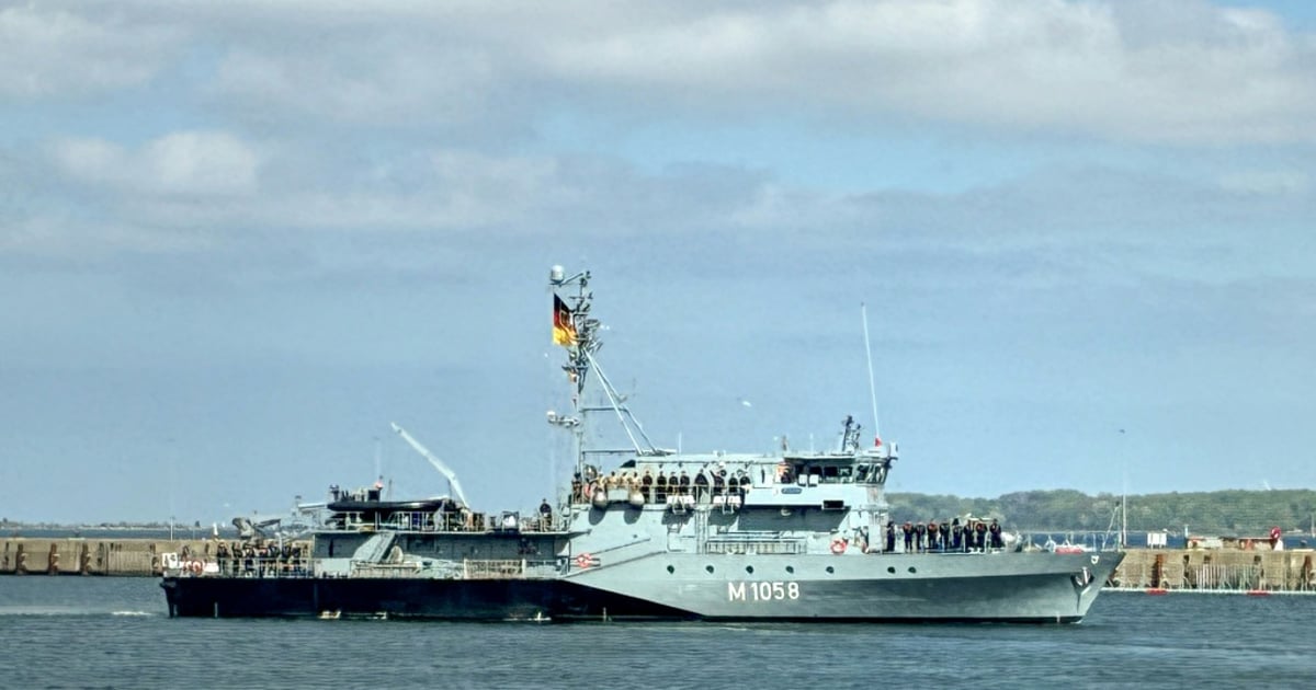 German Minesweeper Fulda Sails to Mediterranean for Possible Hormuz Mission