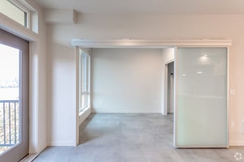 Robins Nest rental: bright Seattle, WA 1-bedroom apartment interior with modern kitchen.