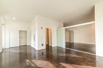 Bright living room at Vibe Apartments, Seattle, WA — modern finishes, open layout, perfect for rental.