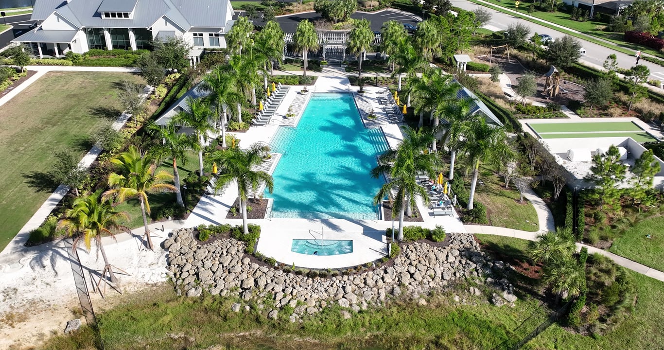 wild blue midway resort pool