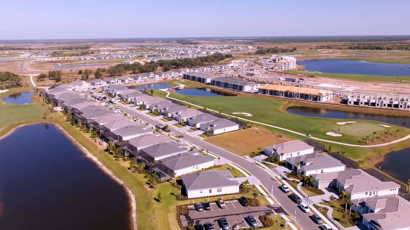 New construction homes in Lakewood Ranch Florida