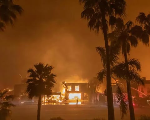 Britney Spears evacuates $7.4 million home due to fires, shares update on social media