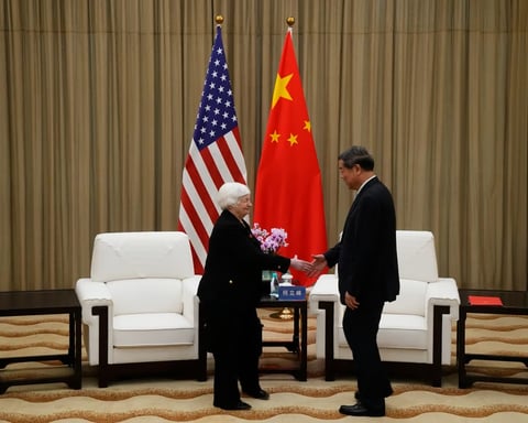 Janet Yellen warns China over Russia-Ukraine conflict support