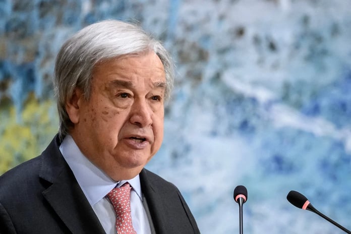 UN Secretary-General Antonio Guterres addresses Security Council after US-Israel strikes on Iran