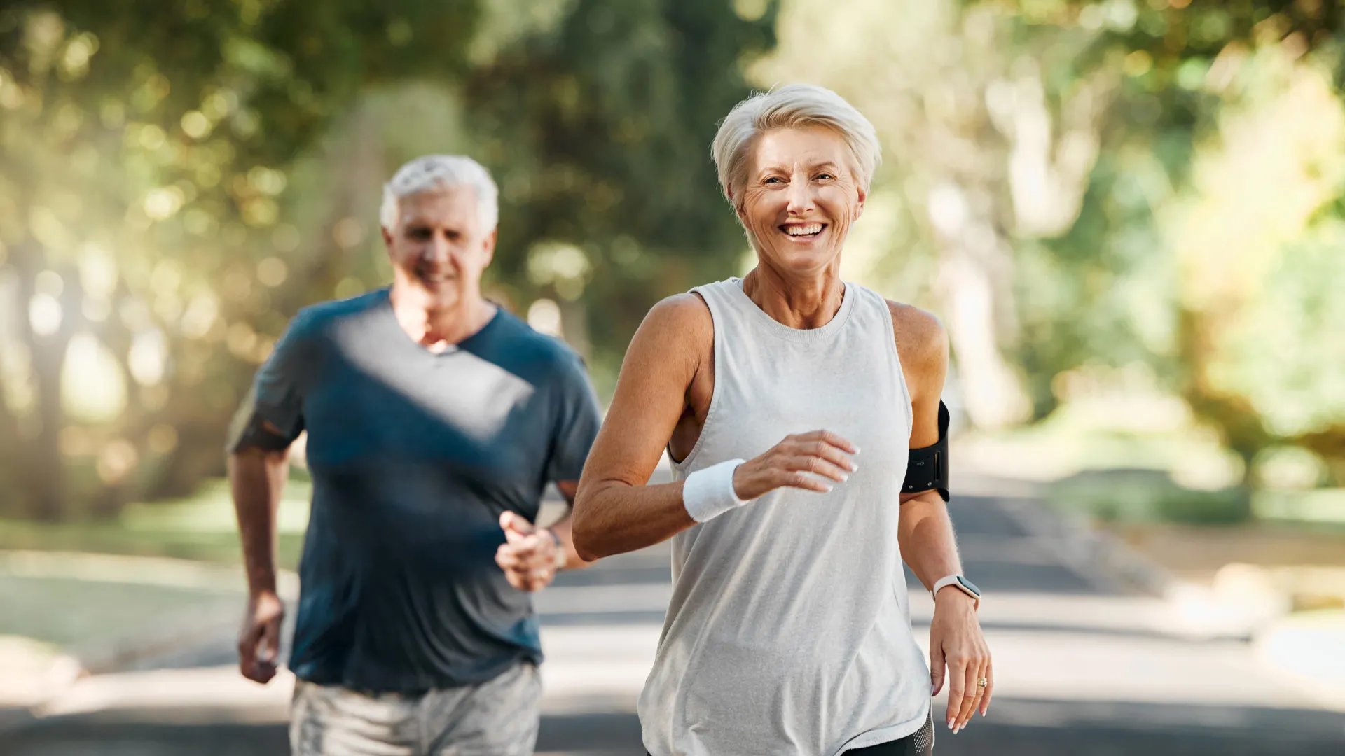 Physically active person exercising despite hidden risks from poor diet