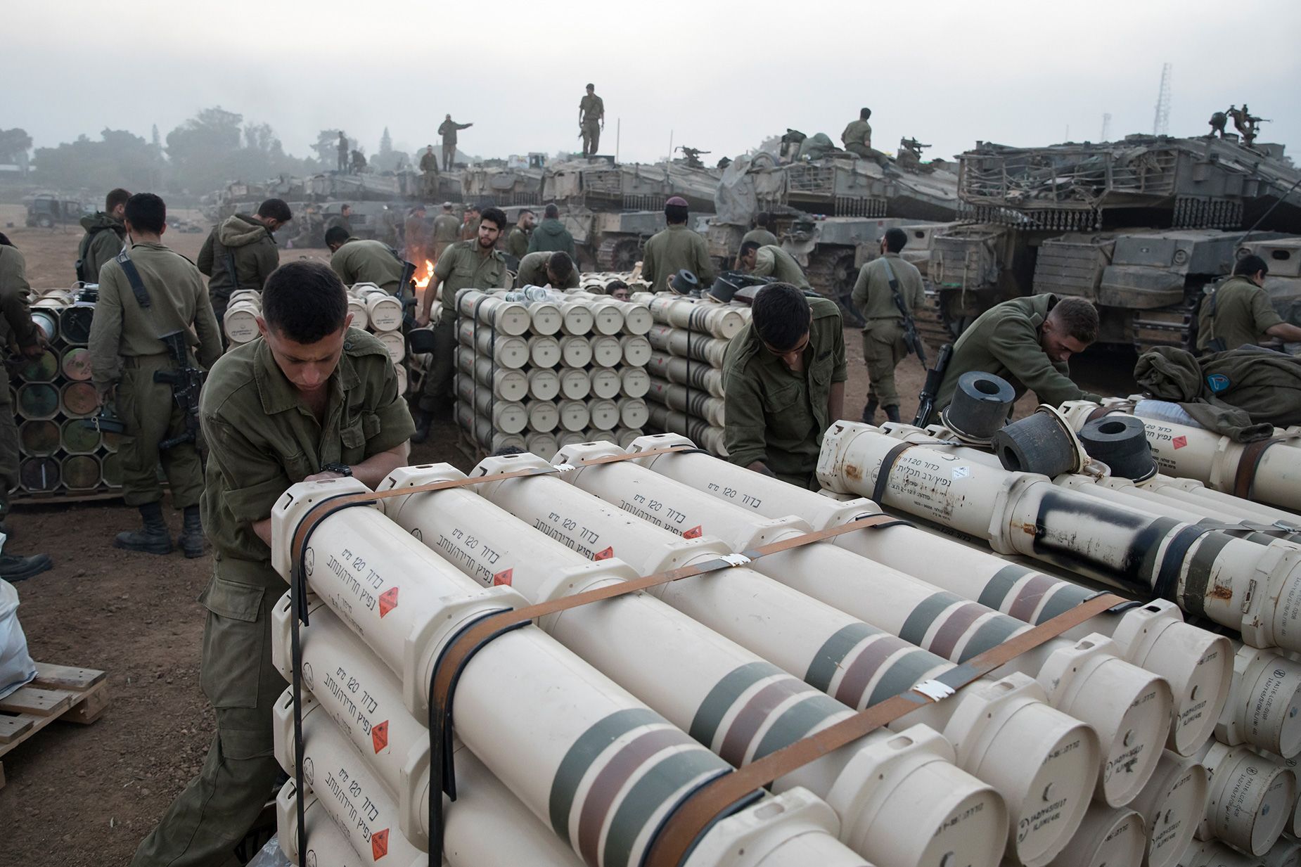 German-approved tank ammunition and military supplies linked to Israel’s Gaza operations
