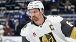 Mark Stone celebrates during Vegas Golden Knights comeback win over Colorado Avalanche in Game 3 of the Western Conference Final