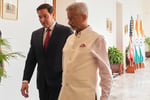 Indian Foreign Minister Subrahmanyam Jaishankar meets US Secretary of State Marco Rubio in New Delhi for talks on AI, critical minerals and nuclear cooperation