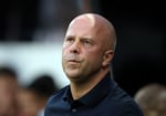 Liverpool head coach Arne Slot before a Premier League match in 2025