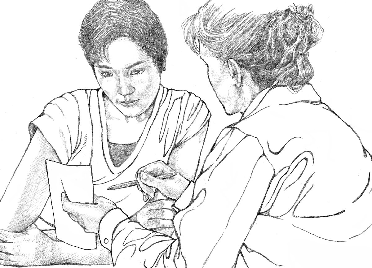 Doctor consulting a patient about weight management and body image after GLP-1 treatment