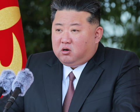 Kim Jong Un visits the Workers Party of Korea Central Cadres Training School on its 80th founding anniversary in Pyongyang