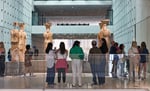The Acropolis Museum in Athens, Greece, near where two tourists were stabbed on Tuesday