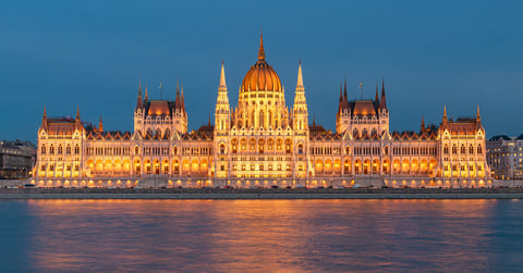 Budapest parliament building reflecting Hungary's post-Orbán political transition