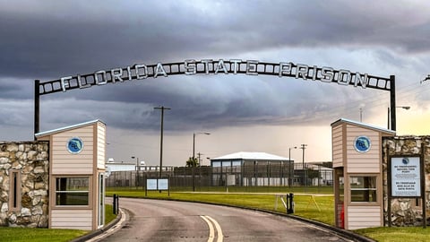 Florida State Prison in Starke where James Duckett and Dominick Occhicone were executed in July 2026