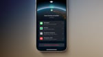 iPhone showing satellite connectivity for Emergency SOS in a remote area without cellular coverage